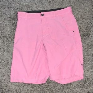 Men’s pink shorts